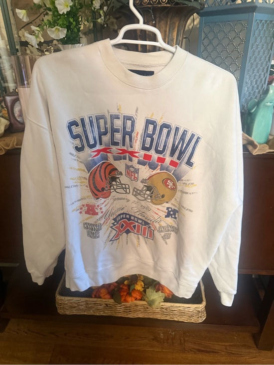 Abercrombie & Fitch Other - ABERCROMBIE & FITCH SUPER BOWL VINTAGE 1/22/89 SWEATSHIRT LARGE